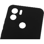 Чехол (клип-кейс) BoraSCO для Xiaomi Redmi A1+ Silicone Case черный (70938), фото3