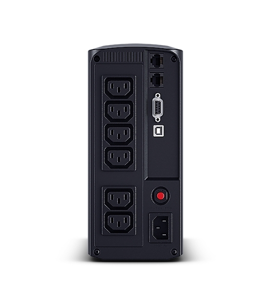 Источник бесперебойного питания CyberPower VP700EILCD/700 ВА/390 Вт/USB/RS-232/RJ-11/RJ-45/6 x IEC 320 C13 (компьютерная)