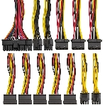 Блок питания ExeGate 850NPX (EX292244RUS-PC), 850W, (ATX, PC, 12cm fan, 24pin, 2x(4+4)pin, 2xPCI-E, 5xSATA, 3xIDE, черный, кабель 220V в комплекте 1,8м), фото2