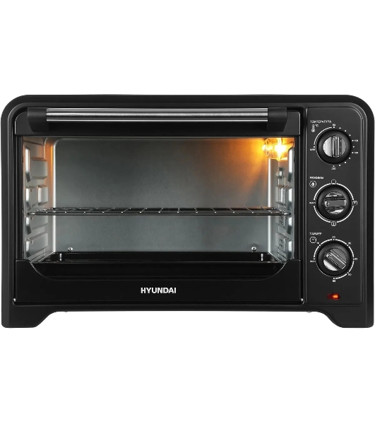 Мини-печь Hyundai MIO-HY092 35л. 1600Вт черный