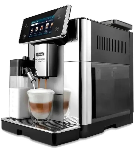 Кофемашина DeLonghi ECAM630.55.SSM 1450Вт черный/серебристый