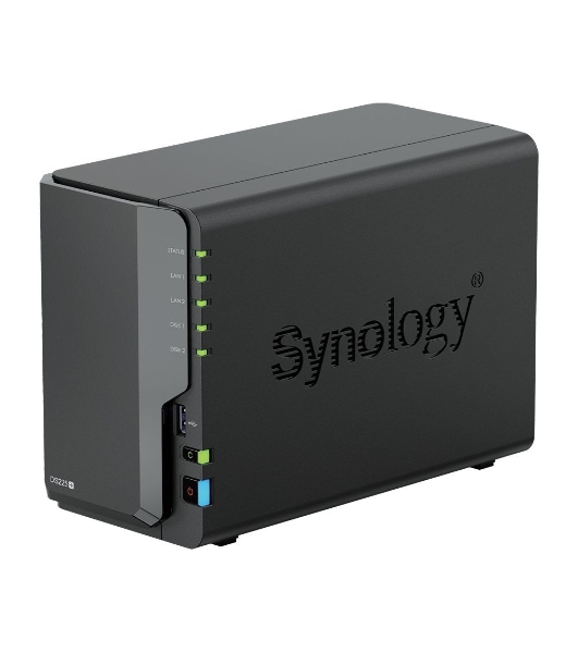 СХД настольное исполнение Synology 2BAY NO HDD DS225+