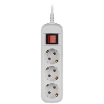 Удлинитель электрический ЭРА UDL-10-350-ES Greenline 3 розетки с заземлением с выключателем 5м ПВС 3x0.75мм2, фото4
