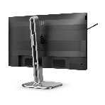 Монитор 23.8' Philips 24B2U4301 IPS 1920x1080, 120 Гц, 4 мс, 16:9, 300 кд/м², HDMI 1.4, DP 1.4, 2xUSB-C (90 Вт), USB Hub (3x USB 3.0), 3.5 Jack, динамики (2x2 Вт), RJ45, HDR10, Adaptive-Sync, черно-серебристый, фото6
