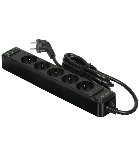 Сетевой фильтр Skyline USP-520 Black PD3.0