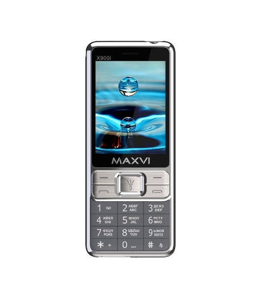 Мобильный телефон Maxvi X900i серый