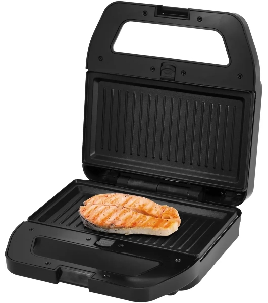 Вафельница Vitek VT-2626 850Вт черный/серебристый
