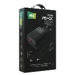Сетевое зарядное устройство MORE CHOICE (4620202555557) NC81i СЗУ 1USB+1Type-C 3.0A PD 20W+ QC3.0, черный, фото7