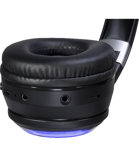 Гарнитура Defender FreeMotion B400 чёрный, беспроводная, Bluetooth, до 32 ч, подсветка