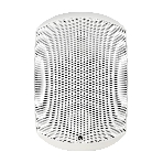 Акустическая система Intrend ITSPK-MSK8-W двухполосная, корпусная: 8'СЧ, 1.5'ВЧ, 12.5Вт/25Вт/50Вт/100Вт 100V/70V/8Ом, IP66. Корпус полипропилен, алюминиевый гриль. Цвет белый. Крепление в комплекте. (в упаковке 2шт, цена указана за 1шт), фото 1