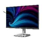 Монитор 23.8' Philips 24B2U4301 IPS 1920x1080, 120 Гц, 4 мс, 16:9, 300 кд/м², HDMI 1.4, DP 1.4, 2xUSB-C (90 Вт), USB Hub (3x USB 3.0), 3.5 Jack, динамики (2x2 Вт), RJ45, HDR10, Adaptive-Sync, черно-серебристый, фото7