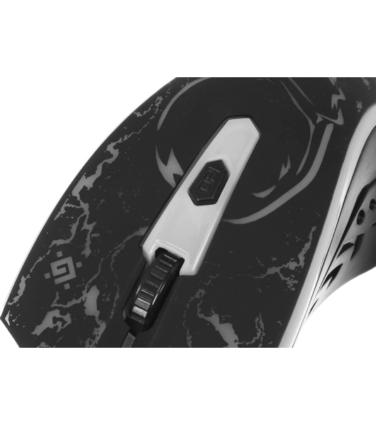 Комплект клавиатура+мышь Defender Aura MKP-117 проводной, USB, 2400 DPI, черный