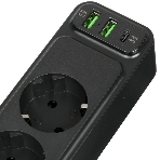 Сетевой фильтр Skyline USP-520 Black PD3.0, фото6
