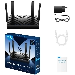 Роутер Cudy WR3000 AX3000 10/100BASE-TX/Wi-Fi черный, фото3