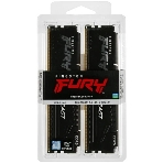 Оперативная память Kingston Fury Beast, DDR5, 32GB (2x16GB), 5600MHz, CL40, DIMM, с радиаторами, черный, фото 1