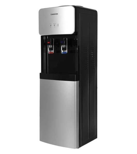 Кулер для воды Starwind SW-1011EB, верхняя загрузка, нагрев 95 °С, охлаждение 10 °С, черный/серебристый