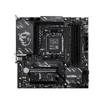 Материнская плата MSI B850M GAMING PRO WIFI6E, AM5, AMD B850, 4xDDR5, 4xSATA, 2xM.2, 2xPCIe 4.0 x16, 1xPCIe x1, 1xHDMI, 1xDP, 1x2.5Gb LAN, Wi-Fi 6E, Bluetooth 5.3, 1xUSB-C 10Gbps, 3xUSB-A 10Gbps, 4xUSB-A 5Gbps, 3x3.5 мм, 7.1, чёрный, mATX, фото 1