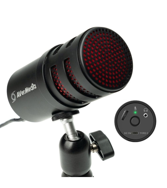 Микрофон AVER Media Versati Go, USB Condenser Microphone (AM310G2) RTL