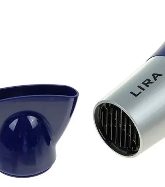 Фен LIRA LR 0703 синий/серый, 2000 Вт