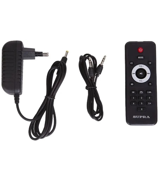 Минисистема SUPRA SMB-820 черный 550Вт FM USB BT SD