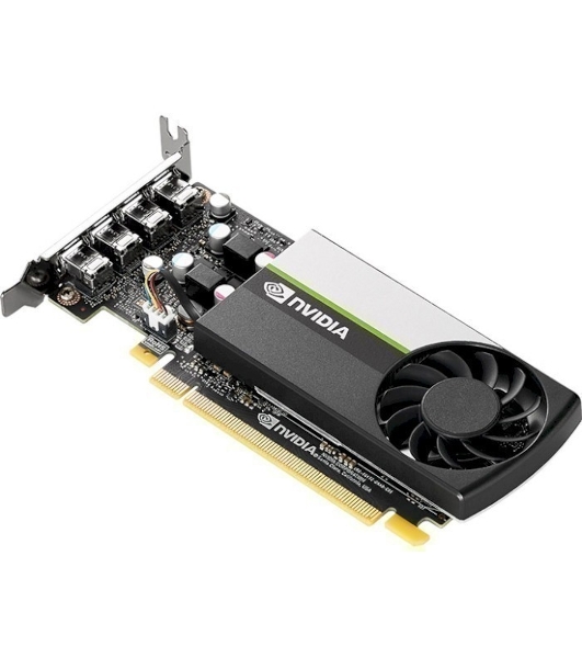 Видеокарта NVIDIA Quadro T1000 4G - BOX, brand new original with individual package, - include ATX and LT brackets (900-5G172-2550-000) (023076)