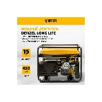 Электрогенератор бензиновый Denzel GE 7900, 6.5 кВт, 97 дБ, 74 кг, фото16