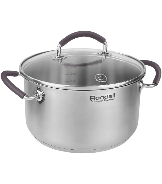 Кастрюля с/кр 20 см 3,1 л Rondell RDS-1388 Akzent