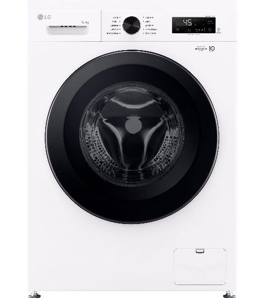 Стиральная машина LG F2Y1WS6W белый, загрузка фронтальная 6,5 кг, 1200 об/мин., класс: A