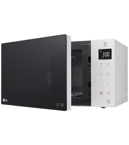 Микроволновая печь LG MW25R35GISW белый/черный, 25 л, 1000 Вт, переключатели - сенсор