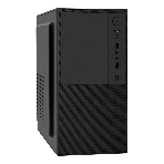 Компьютерный корпус Minitower ExeGate BAA-308-AAA350 (mATX, БП AAA350 с вент. 8см, 2хUSB, HD Audio, черный), фото 1