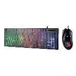 Комплект клавиатура+мышь Smartbuy Rush B18 проводной, USB, 7200 DPI, чёрный, фото3