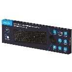 Комплект клавиатура+мышь Maxvi KWS-06 Combo беспроводной, USB, 1600 DPI, чёрный, фото10
