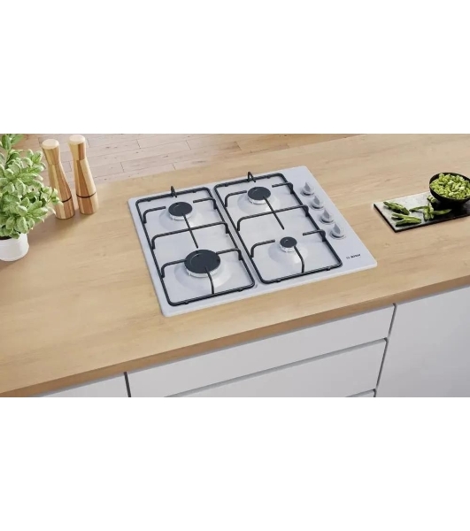 Газовая варочная поверхность Bosch PBP6C5K80O нержавеющая сталь