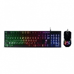 Комплект клавиатура+мышь Smartbuy Rush B18 проводной, USB, 7200 DPI, чёрный, фото 1