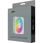Вентилятор для корпуса Ocypus Gaммa F12 Elite WH ARGB, 120x120x25мм, 4-PIN PWM, 600-1800 RPM, 26 DBA MAX, HYDRO BEARING, фото2