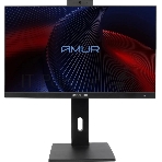 Моноблок Amur Тигр H6I12 23.8' Full HD i3 12100 (3.3) 16Gb SSD512Gb UHDG 730 FreeDOS GbitEth WiFi BT 120W клавиатура мышь Cam черный 1920x1080 (RUS), фото4