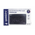 Клавиатура беспроводная Gembird KBW-4N, 78 кл., Bluetooth, ножн.тип клавиш, ультратонкая, фото5