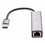 Переходник VCOM USB 3.0 -->RJ-45 1000Mbps+3 USB3.0, Aluminum Shell, 0.2м DH312A, фото7