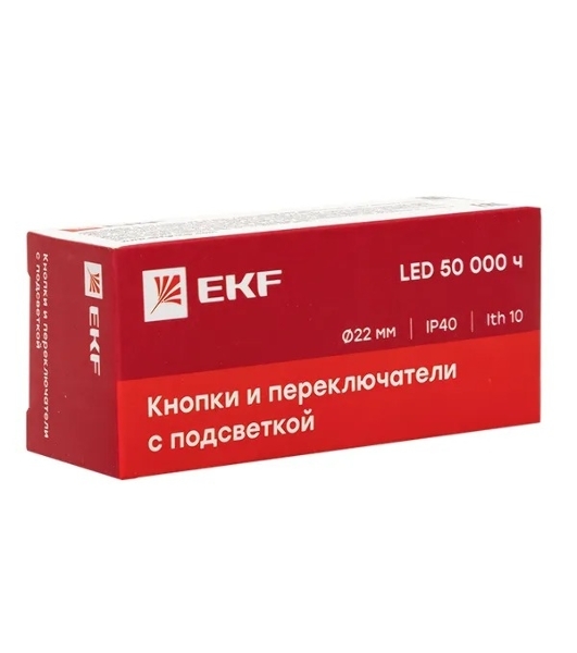 Кнопка BA42 с подсветкой 24В красн. NC PROxima EKF xb2-bw42-24