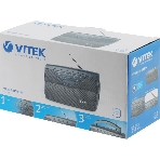Радиоприемник Vitek VT-3591 (GY) LED индикатор Телескопическая антенна Тип батареек	UM-1, фото2