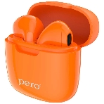 Беспроводные наушники PERO TWS05 COLORFUL Orange, фото4