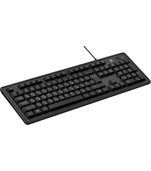 Клавиатура Oklick K175 проводная, USB Type-A, чёрный