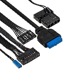 Компьютерный корпус Minitower ExeGate i3 SEA LE-NPX450 (mATX, БП 450NPX, 1хUSB+1хUSB 3.0, HD аудио, черный, передняя и боковая панели - закаленное стекло), фото3