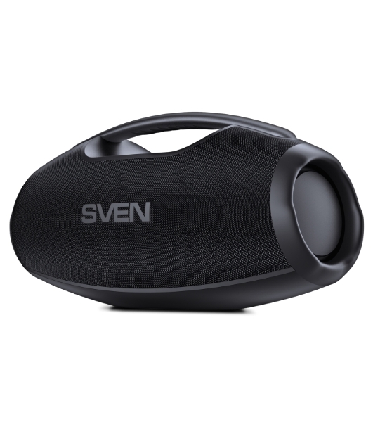 Портативная акустическая система SVEN PS-990, черный, 2.0, 2x90 Вт (RMS), IPx7, TWS, Bluetooth, USB, аккумулятор