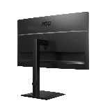 Монитор 27' AOC U27E4CV IPS 3840x2160, 60 Гц, 4 мс, 16:9, 400 кд/м², 2xHDMI 2.0, DP 1.4, DP Out, USB-C (90 Вт), USB Hub (4x USB 3.2), RJ45, 3.5 Jack, динамики (2x2 Вт), HDR Ready, Adaptive-Sync, VESA 100x100, черный, фото9