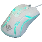 Комплект клавиатура+мышь Nakatomi KMG-2305U проводной, USB, 1600 DPI, белый, фото2