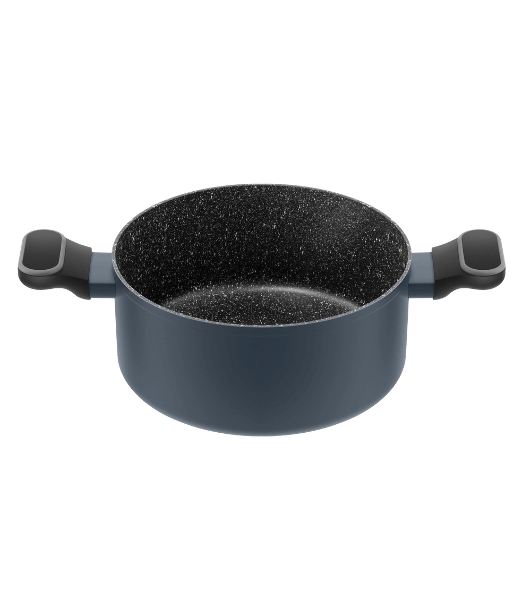 Кастрюля Maunfeld FRIDA MCS47FA02DG из кованого алюминия со стеклянной крышкой, 24 см, 4,7 л.