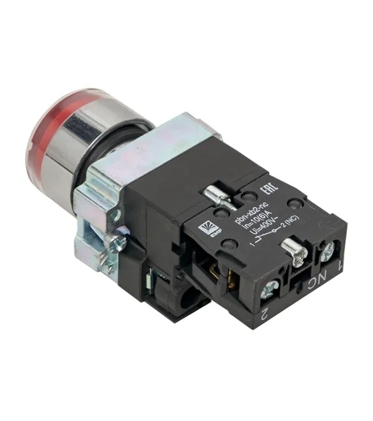 Кнопка BA42 с подсветкой 24В красн. NC PROxima EKF xb2-bw42-24