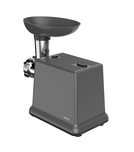 Мясорубка электрическая CENTEK CT-1626 черный, 2000 Вт, 2.0 кг/мин, реверс, защита от перегрузки, насадки - 6