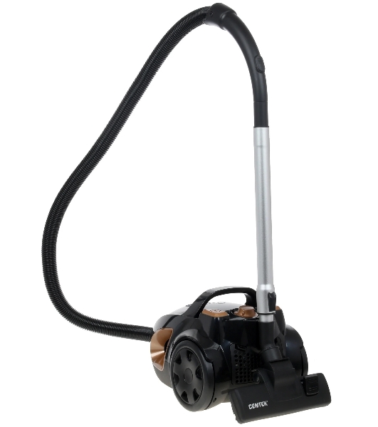 Пылесос Centek CT-2534 черный/бронзовый, 450/2400 Вт, уборка сухая, пылесборник контейнер 2 л